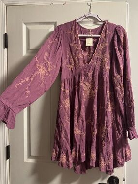 Estella embroidered mini dree Free People